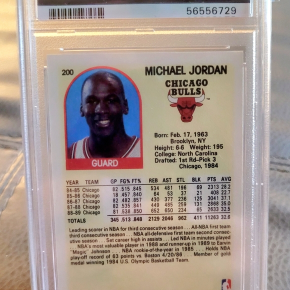 1989 NBA HOOPS BASKETBALL - Picture 3 of 3